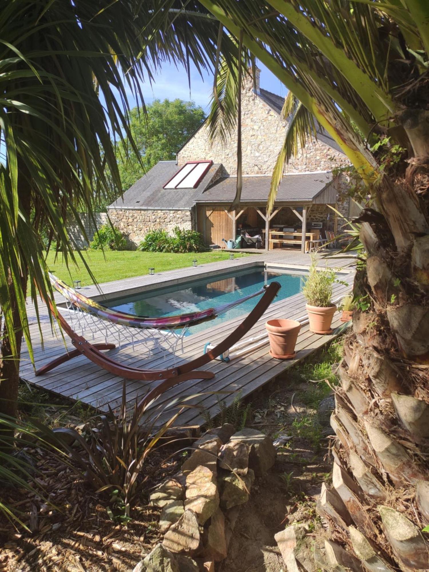 Апартаменти La Petite Hautiere Maison 2 Personnes Plouer Sur Rance Avec Piscine Екстер'єр фото